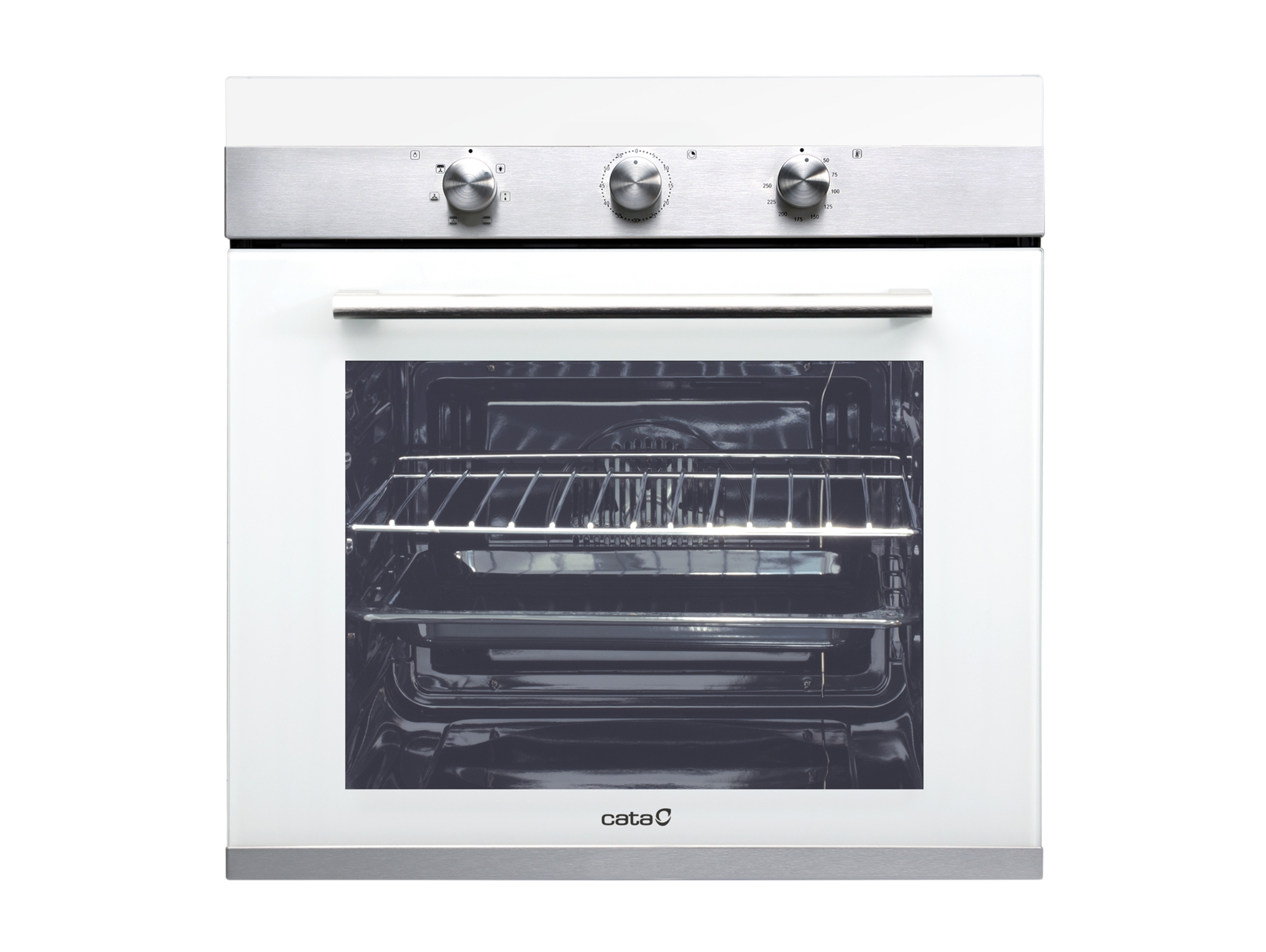 Horno CATA fondo reducido CM 760 AS WH (50 L - 59.5 cm - Blanco)