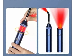 Lápiz de luz roja ROSEWELL para uso doméstico, terapia de luz infrarroja para el cuidado de la piel