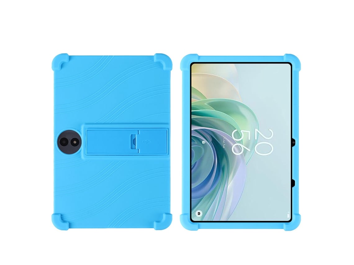 Funda de silicona con soporte para TCL Tab 11 Gen 2 11, funda protectora duradera, azul claro, Digitallab