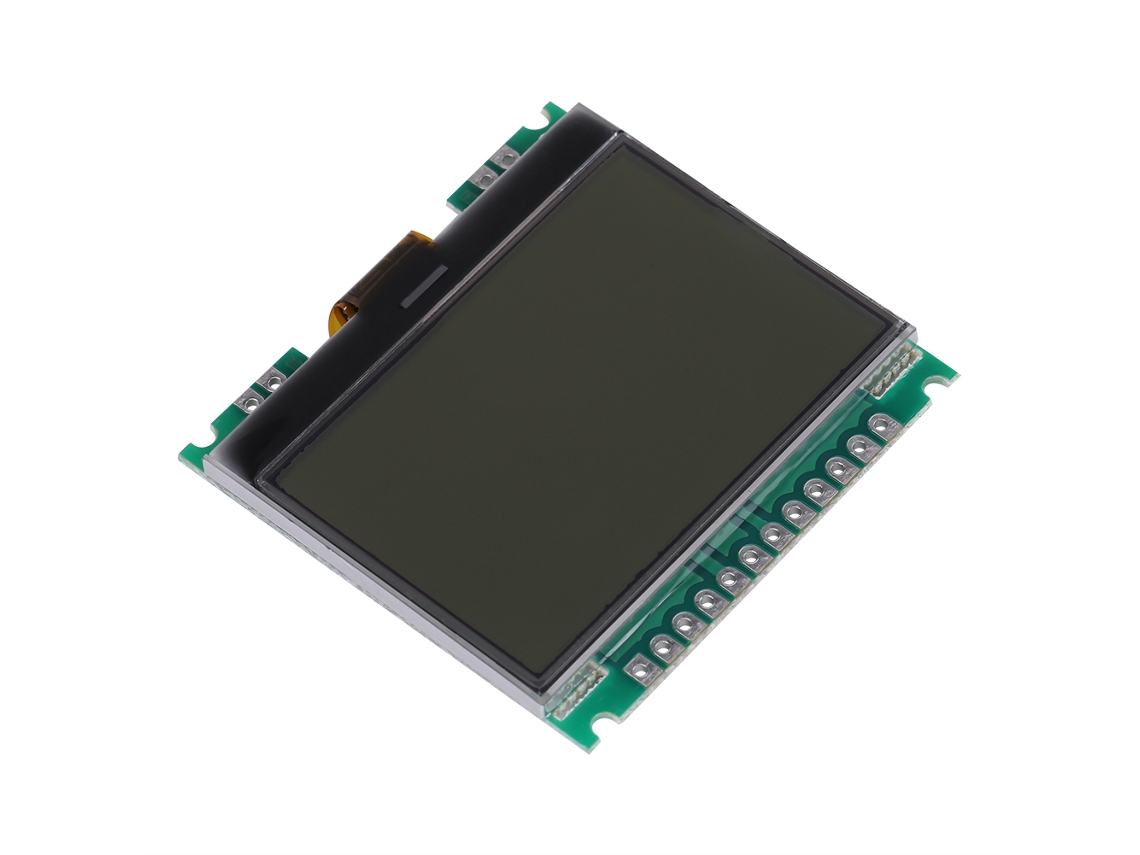 Módulo De Pantalla Lcd Cog Jlx12864g-086 Pn De 128x64 Con Puerto Serie Spi De 4 Hilos.