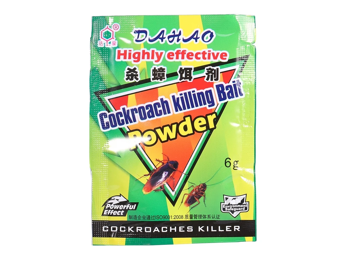 Insecticida en polvo para cucarachas, cebo insecticida, 10 sobres/juego Rnemitery