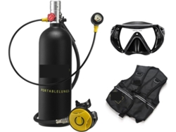 Mini Cilindro De Buceo De 2 Litros, Equipo De Snorkel, Tanque De Oxígeno