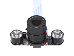 Módulo De Cámara 5mp Con Visión Nocturna Y Led Para Raspberry Pi B 3/2, 72° Corte Ir