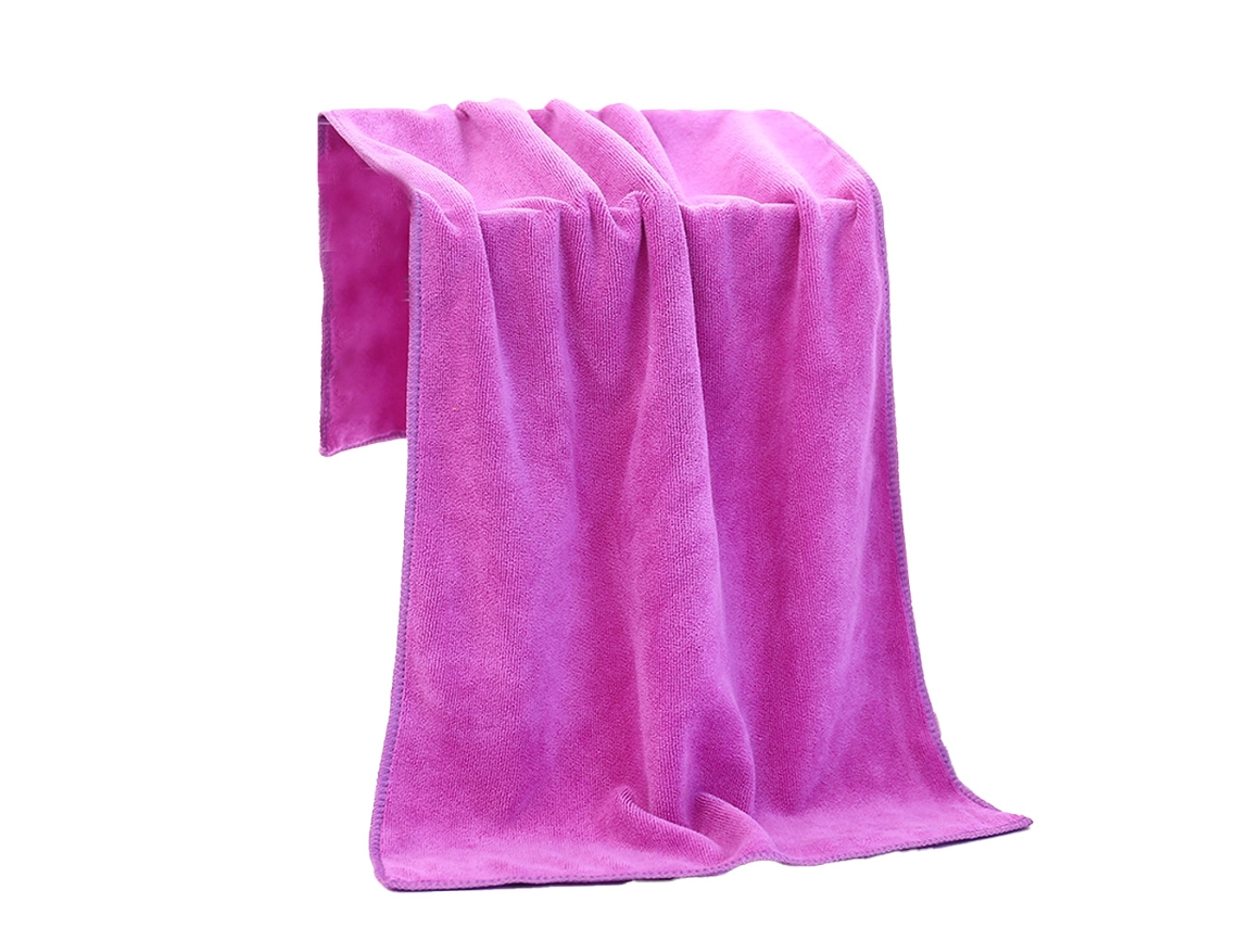 Juego de Toalla Kofihety Secado Cabello Profesional Morado - 2 unid (20x20x5cm)