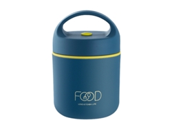 Fiambrera de acero inoxidable, isotérmica, con capacidad para sopa o comida. NEVEANCE