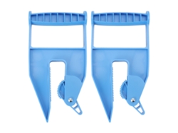 2 Pinzas Ergonómicas Para Alfombras, Ideales Para Mover Colchonetas De Gimnasio Y Establos De Gran Peso.