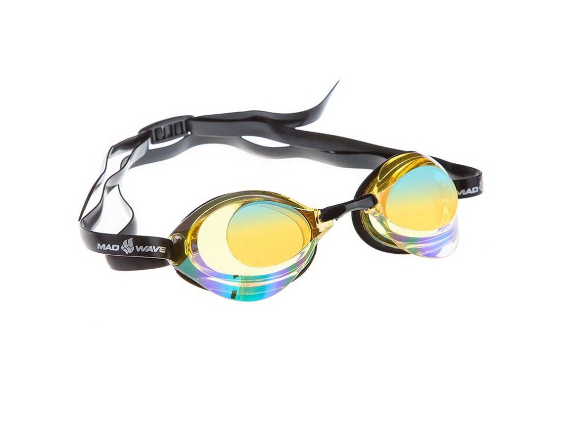 Gafas de Natación MADWAVE Turbo Racer Ii Rainbow (Espejadas - Tamaño Único)