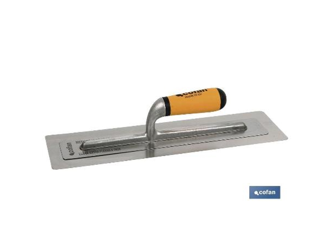 Llana extra-flexible inox rectangular 405x110x0,3 mm