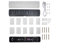 Kit De Reloj Despertador Digital Led De 6 Dígitos Con Espectro Musical Y Pantalla De Temperatura.