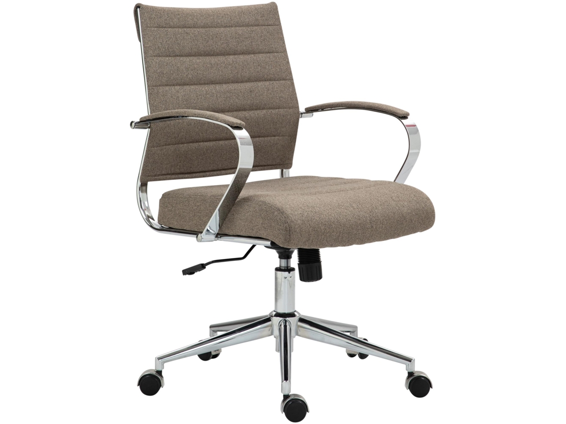 Silla de oficina Oakland taupe/tecido CLP