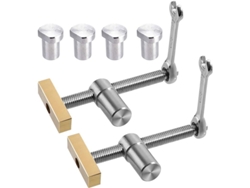 2026altiro-abrazaderas De Mesa Con 4 Tornillos Para Agujeros De 20 Mm, Tope De Banco Y Prensas Rápidas Para Bricolaje.
