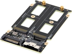 Placa Base Gráfica Externa Sff 8654 Disipador De Calor Gpu Hdd 2