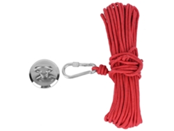 Ganchos Magnéticos N35 Con Hilo Rojo 20m, 249lbs, Herramienta De Pesca Y Reciclaje, Tornillo Hembra Integrado