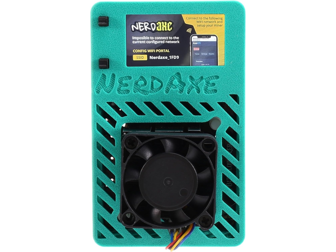 Minero De 500 Gh/s Con Chip Asic Bm1366 Nerdminer Para Minería De Lotería, Solo Btc, Enchufe Europeo