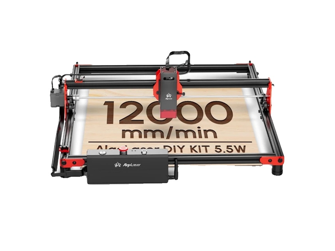 Cortadora y grabadora láser, placa base de 32 bits, modificable, kit de bricolaje, 5,5 W OEM