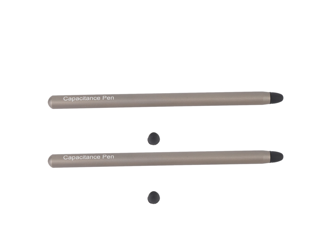 2 Lápices Táctiles Para Tablet, Aleación De Aluminio, Para Fire Max 11 Hd 10 Galaxy Tab A9 A8 A7 Gris