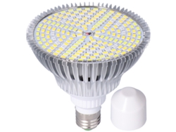 Lámpara De Cultivo De Espectro Completo De 20 W Con Casquillo E27 Y 184 Led Para Plantas, Jardines, Huertos Y Macetas.
