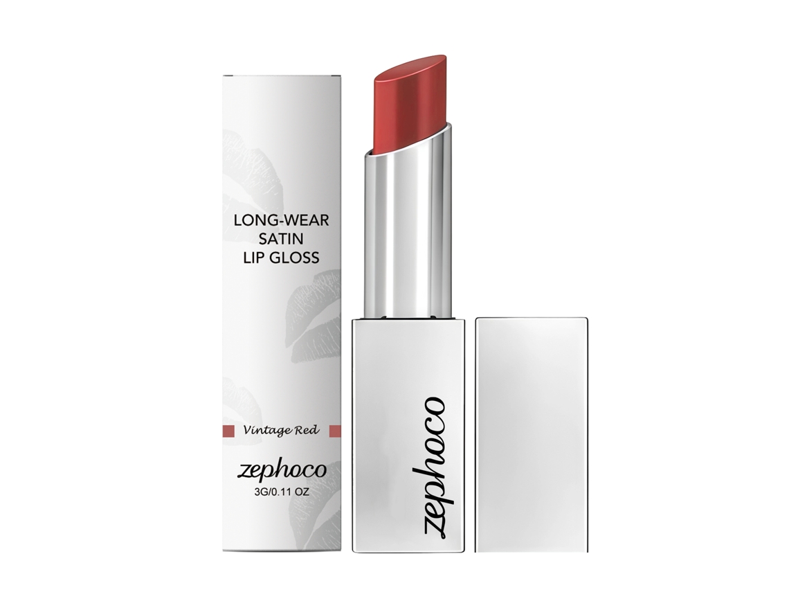 Brillo labial Zephoco Soft Light Retro Red