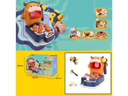 Juego electrónico multifuncional de arcade WalshLXq para golpear topos con tiro a puerta para niños de 3 a 4 años, juguete educativo interactivo 4 en 1.