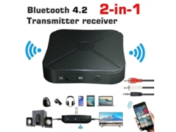 Adaptador transmisor/receptor Bluetooth 2 en 1 Rosewell, convertidor de audio inalámbrico
