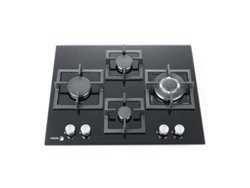Placa de Gas FAGOR 7CFI-4GLSA (Gas Natural - 62 cm - Negro)