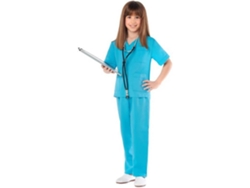 Disfraz Unisex CAR&GUS médico azul (Tam: 7-9 años)