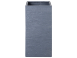 Maceta Cuadrada Gris BELIANI Dion 33x33x70 cm