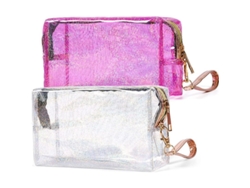 2026-linjou Mini Bolso Toiletry Impermeable Con Cremallera 2 Pack Para Viaje Maquillaje Accesorios