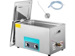 Máquina de limpieza ultrasónica de 22L con calefacción, temporizador y cesta Tekmaquinas