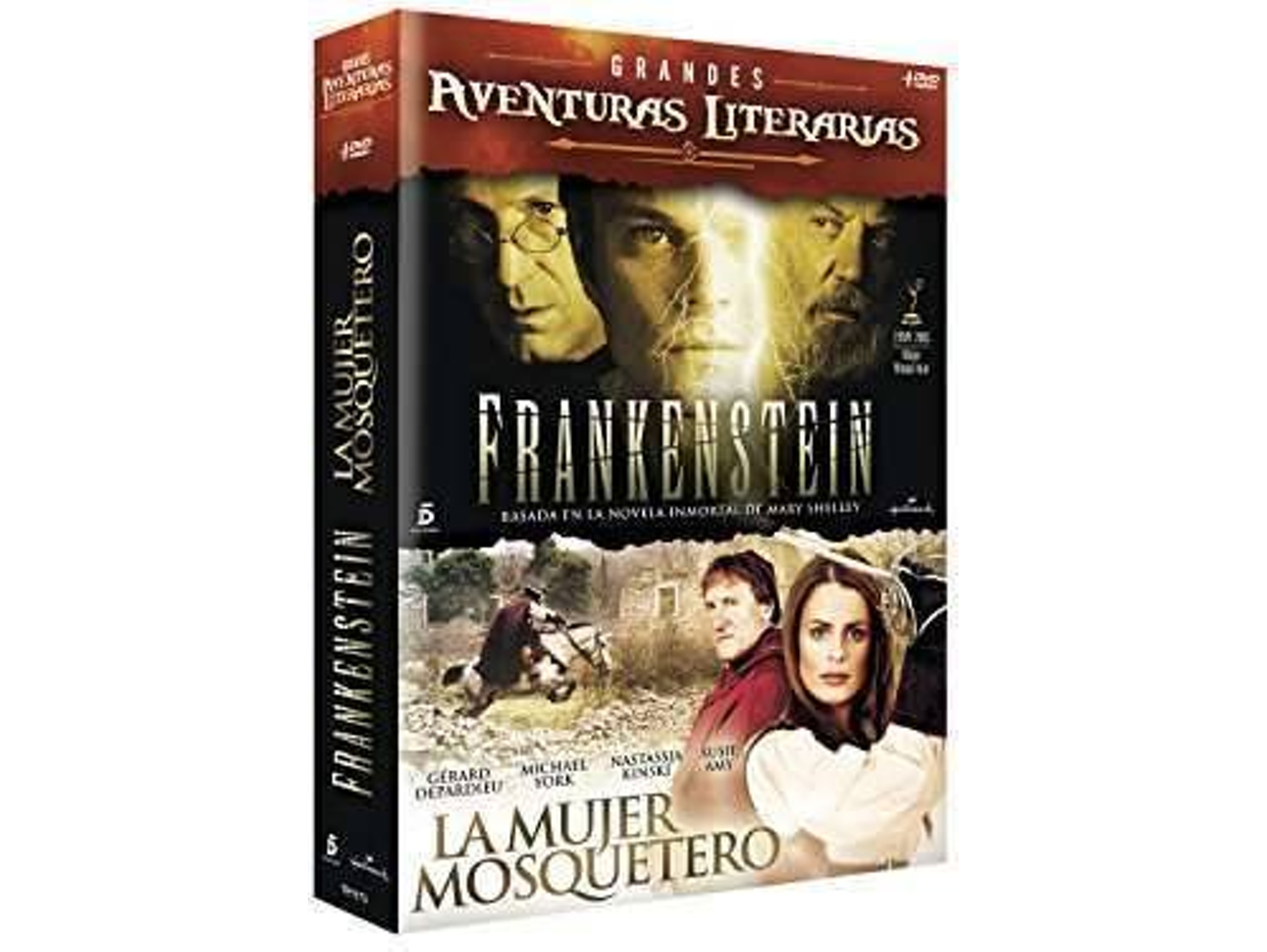 DVD Pack Frankenstein + La Mujer Mosquetero