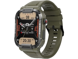 Reloj inteligente de pantalla grande de 1,85 pulgadas para hombre, Android, estilo militar, reloj de fitness para hombre, con canales de marca y respuesta.