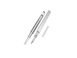 Guías Telescópicas Industriales 914 mm Carga 226 kg Acero Galvanizado Tekmaquinas