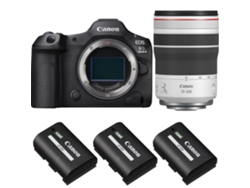 Canon Eos R5 Mark Ii + Rf 70-200mm F/4 L Is Usm + 3 Canon Lp-e6p + Ebook “20 Consejos Para Fotos Que Impactan”