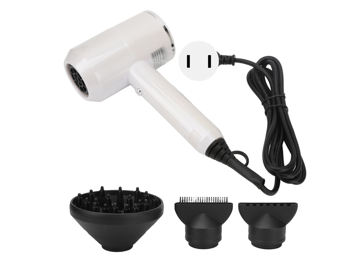 2026 secador de Cabelo Iônico Profissional 2000w de Alta Velocidade para Secagem Rápida com 2 Bicos Concentradores, Plugue Eua 110v