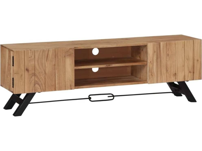 Mueble para la televisión VIDAXL Marrón Madera (140x30x45 cm)