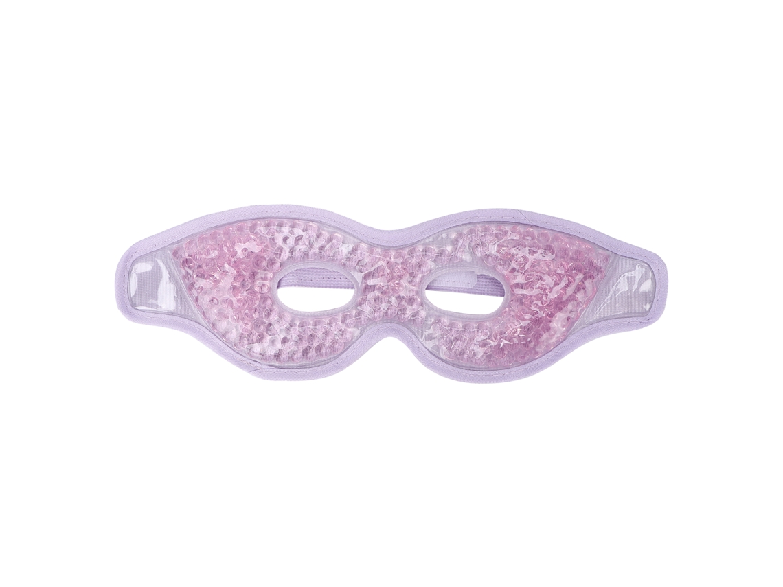 Paquete De Ojos Con Perlas De Gel Reutilizable Para Compresión Fría Y Caliente, Terapia Para Ojos, Eliminar Ojeras, Morado