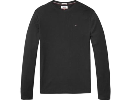 Tommy Jeans Original Ribbed Organic Cotton Long Sleeve T-Shirt