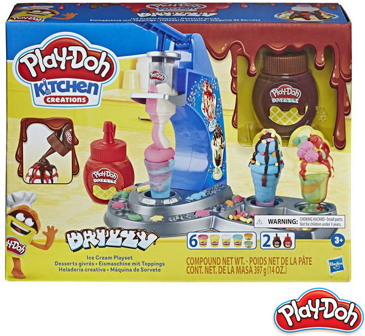 De Helados Playdoh maquina hasbro e66885l0 heladería creativa