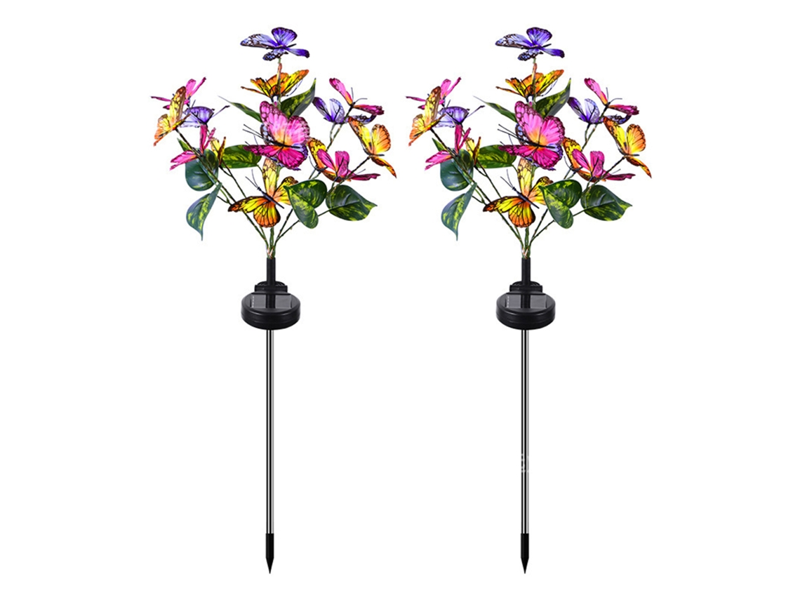 2026-lámpara Solar De Jardín Mariposa Decorativa Ip65 Impermeable Para Patio Camino Paisaje Exterior