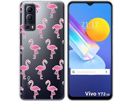 Carcasa Vivo Y52 5G TUMUNDOSMARTPHONE Flamenco Multicolor