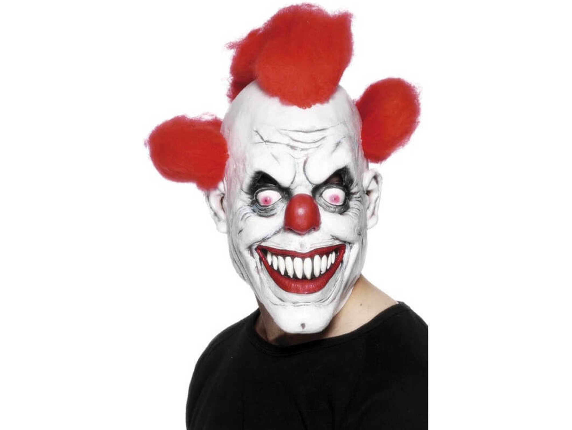 Máscara DISFRAZZES Payaso Con Pelo (Talla: Talla Universal)