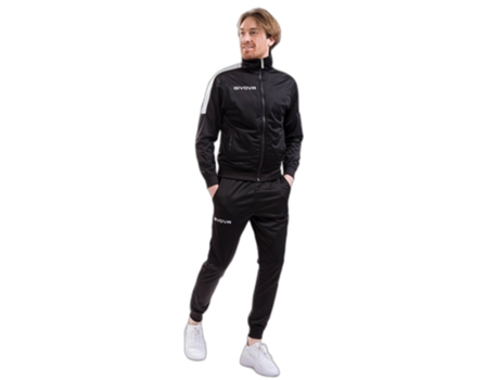 Chándal para Hombre GIVOVA (4XL - Negro)