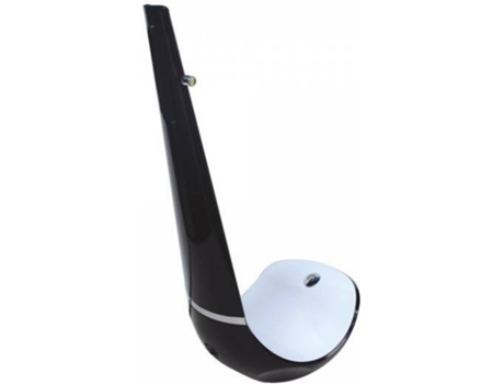 Lámpara de Mesa CRISTALRECORD Pipe (Negro - LED - 4 W - ABS)