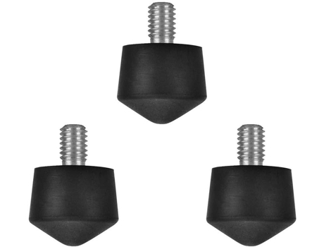 Pie de trípode antideslizante de 1/4'' a paquete de 3 INF