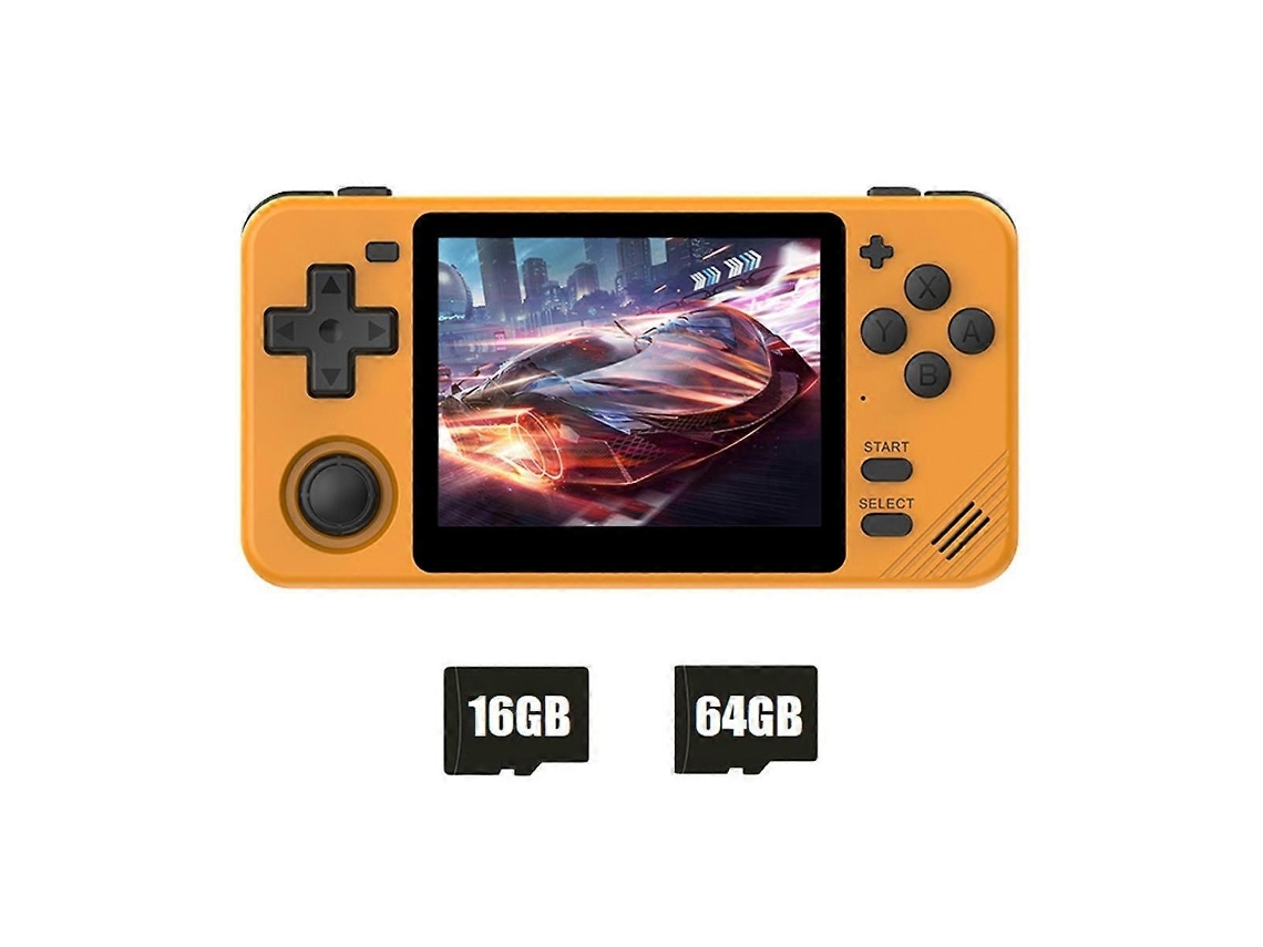 Consola De Juegos Portátil Rgb10x De 16 Gb 64 Gb, Pantalla Ips De 3,5 Pulgadas, Código Abierto Para Simulador De Psp, Consola De Videojuegos B
