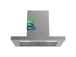 Cecotec Campana Extractora 60cm Tipo T Bolero Flux Tt 604000 Inox A++. Succión 393m3/h, Motor Dc, 3 Velocidades
