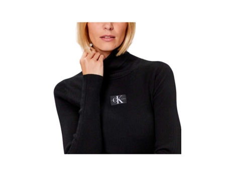 Camiseta de Mujer CALVIN KLEIN Essential Negro (S)