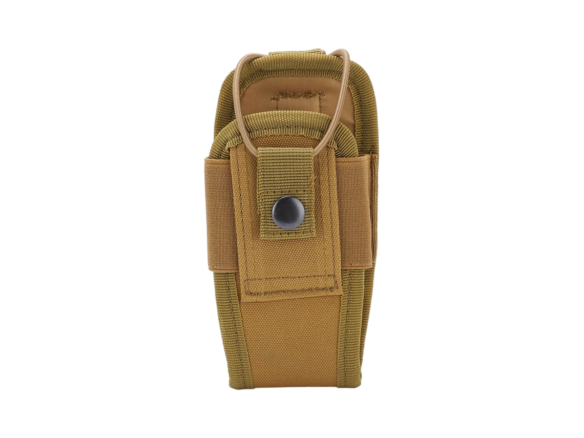Bolsa de tela Oxford para radio e intercomunicador con cinturón y bolsillos multifuncionales