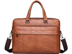 Bolso De Mano De Cuero Para Portátil, Resistente A Salpicaduras, Para Adultos, Elegante Y
