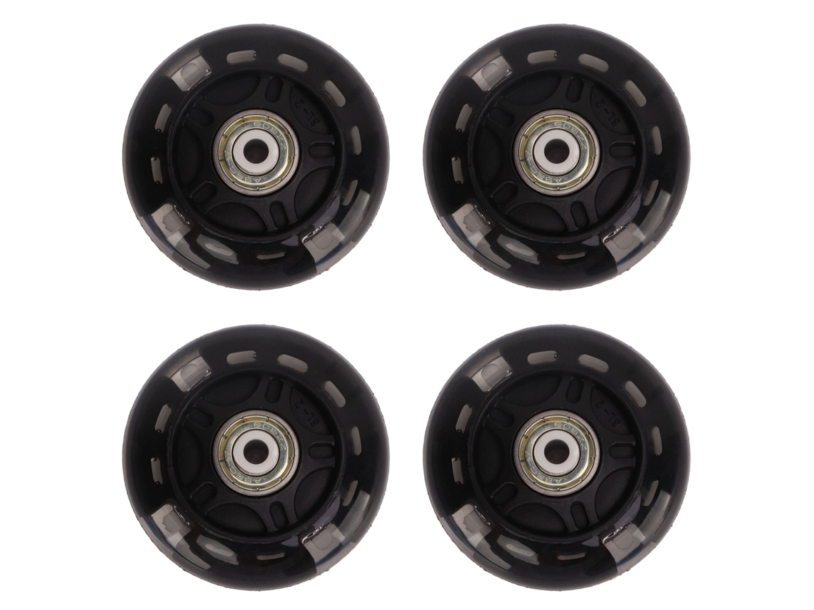 2026-4 Piezas Ruedas De Patinaje Inline Con Luz Led Ruedas De Patin Pu 69mm Para Repuesto